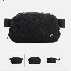 Lululemon belt bag fleece